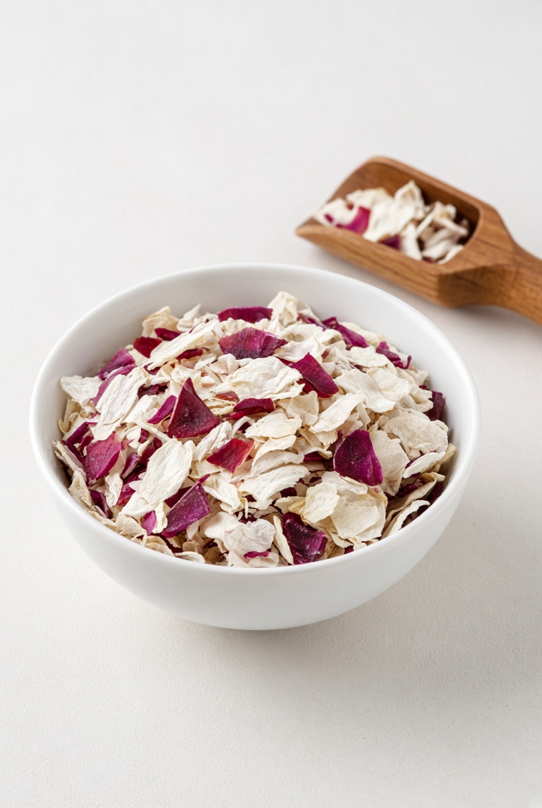 Onion flakes
